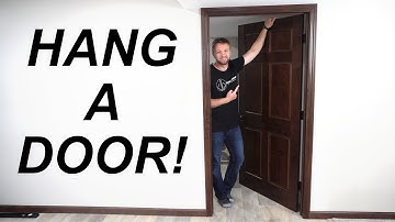 How To Install A New Interior Door And Frame, From Start To Finish!