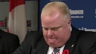 Toronto mayor admits smoking crack cocaine but refuses to resign.