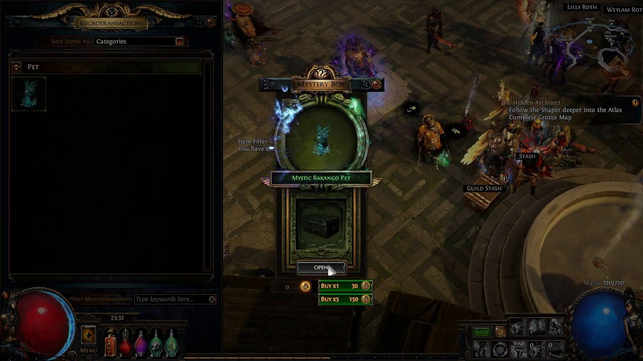 Path of Exile Free Fairgraves Mystery Box YouTube