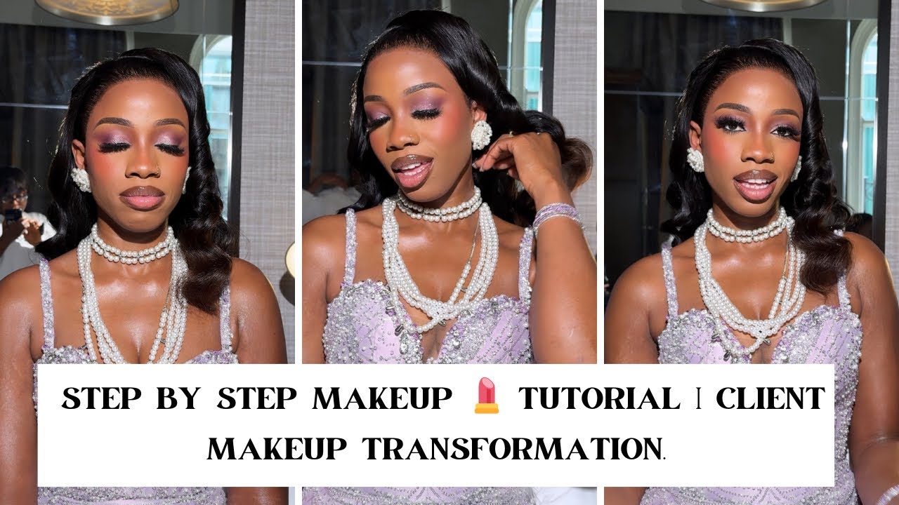 DETAILED STEP BY STEP MAKEUP 💄 TUTORIAL || HOW TO || MAKEUP ON A CLIENT.
