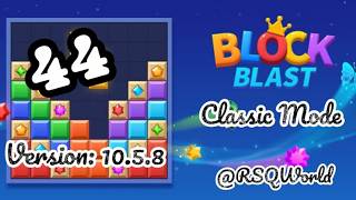 Block Blast Game Classic Mode New Best Score complete gameplay walkthrough screenshot 1