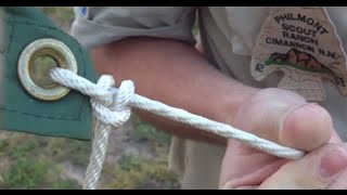 How to Tie Two Half Hitches