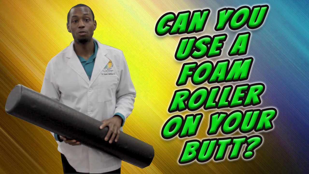 How to Stretch your Buttox Muscle using a foam roller (Piriformis