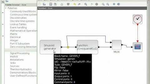 Calling User Defined Functions in XCOS - English