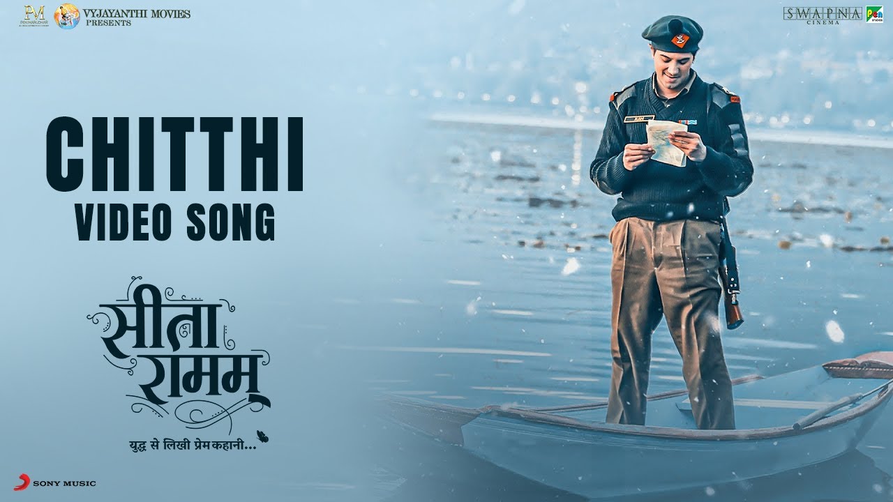 Chitthi   Official Music Video  Sita Ramam  Vishal Chandrashekhar  Varun Grover Yazin Nizar