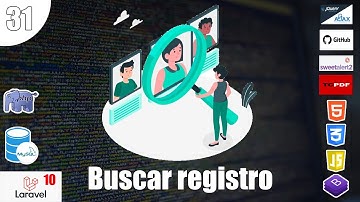 31 Buscar registro de la tabla de la base de datos con LARAVEL 10-Sistema de control de asistencia