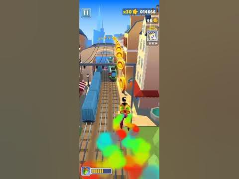 Subway Surfer playing in genie in Jetpack 🚆#shorts250 - YouTube