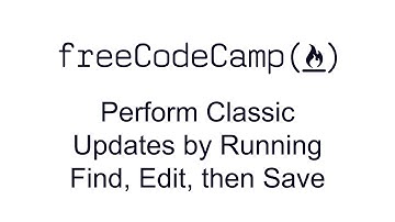 Perform Classic Updates by Running Find, Edit, then Save - MongoDB and Mongoose - Free Code Camp