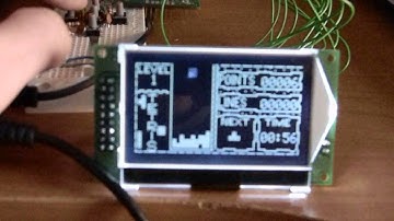 Tetris on STM32100 microcontroller