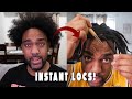 Starting My Instant Loc Journey | How To Crotchet Locs Using a Crotchet Needle