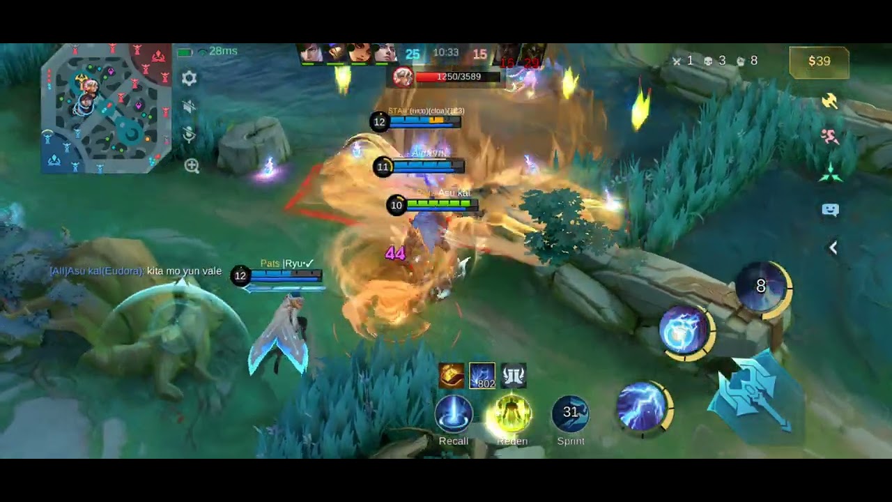 Eudora / Super Lakas sa New Meta Build. Sinigang inabot ni Lapu Lapu.Hahaha