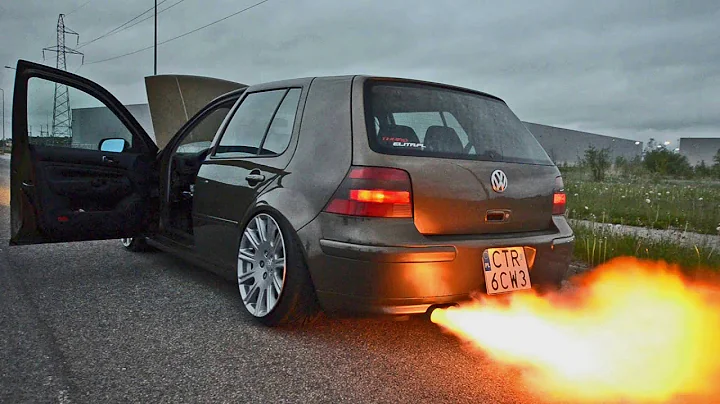 VW Anti-Lag And Launch Control Compilation