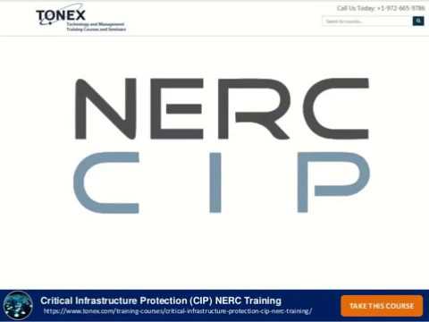 Critical Infrastructure Protection CIP NERC Training | Tonex.Com