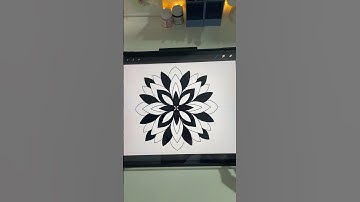 Mandala #zentangle #mandalaart #zenrelaxation #zentangleart #easydrawing #digitalart #procreate #art