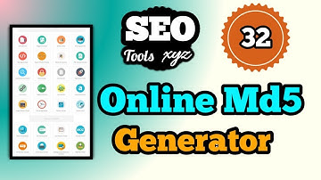 Online Md5 Generator | SEO Tools XYZ