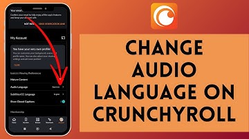 How to Change Audio Language on Crunchyroll 2024 | Audio Language Change on Crunchyroll