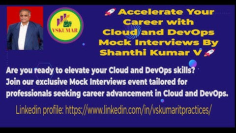 2-Mock interview-How to check your eligibility for AWS-DevOps engineer [Siva & Saikal]