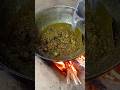 Green Fish Curry (healthy)| village style cooking #shorts