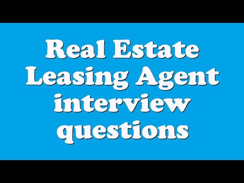 real estate leasing agent interview questions youtube leasing agent interview questions