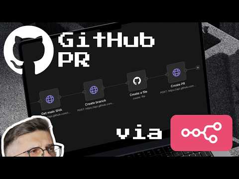 How to Create a GitHub Pull Request in n8n (JUST 4 STEPS)