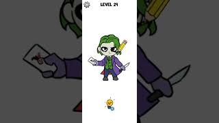 Draw Missing Part Brain Puzzle Game Level 29 #drawmissingpart