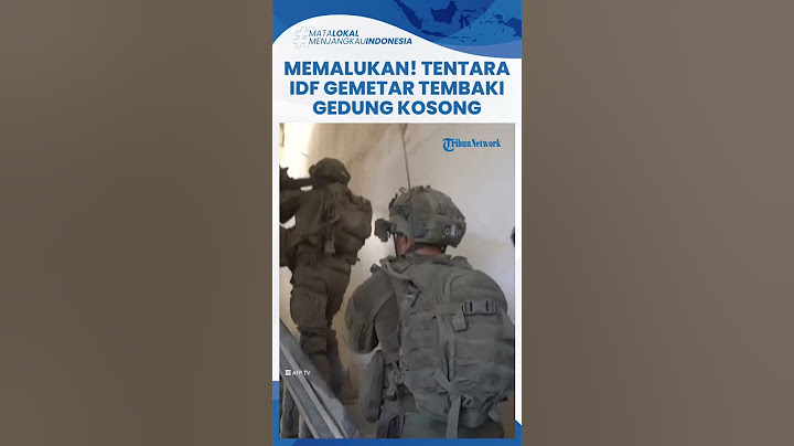 Bocor Video Tangan Tentara Israel Gemetar Padahal Cuma Tembaki Gedung Kosong di Gaza
