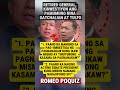Retired General, Kinwestiyon ang Pamumuno nina Gatchalian at Tulfo
