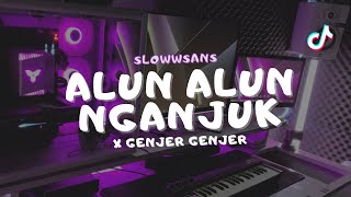 DJ SLOWW Alun alun nganjuk x melodi genjer - genjer || REMIX TERBARU 2023