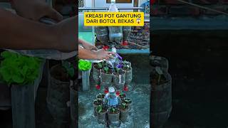 Download Lagu kreasi pot gantung dari botol bekas #shorts #kreatif MP3