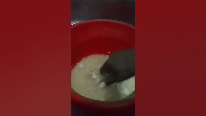 how to make rice swallow/ fufu