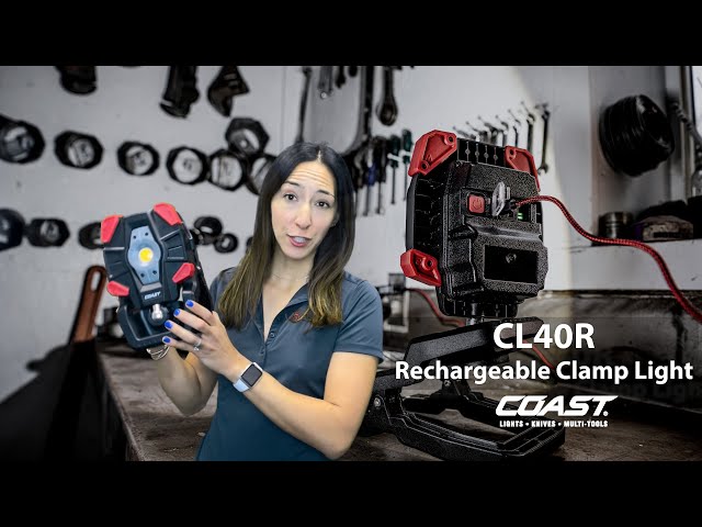 Coast Rechargeable Clamp Work Light