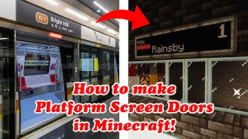 How to Make Platform Screen Doors in Create Mod