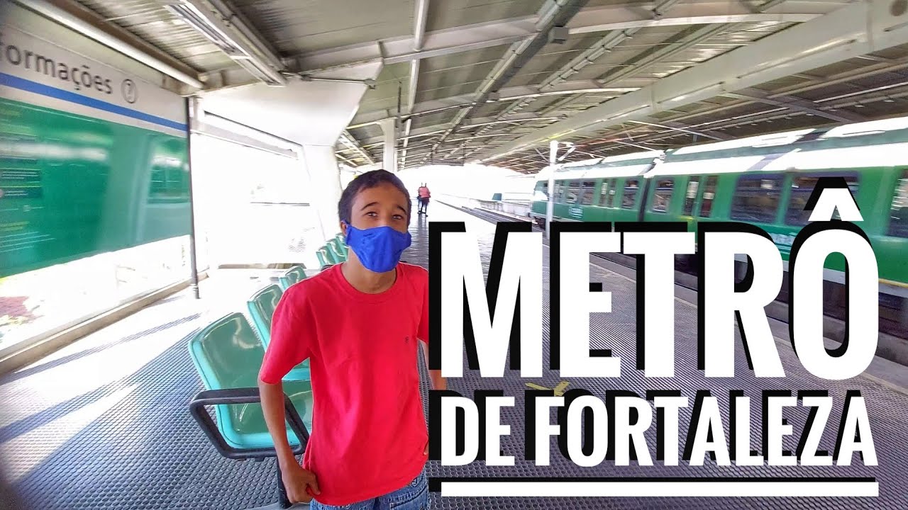 Uma voltinha no Metrô de Fortaleza - METROFOR! Boa Tarde!