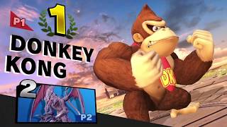 Kupa plays a Smash character not named K. Rool (four early-ish Donkey Kong matches)