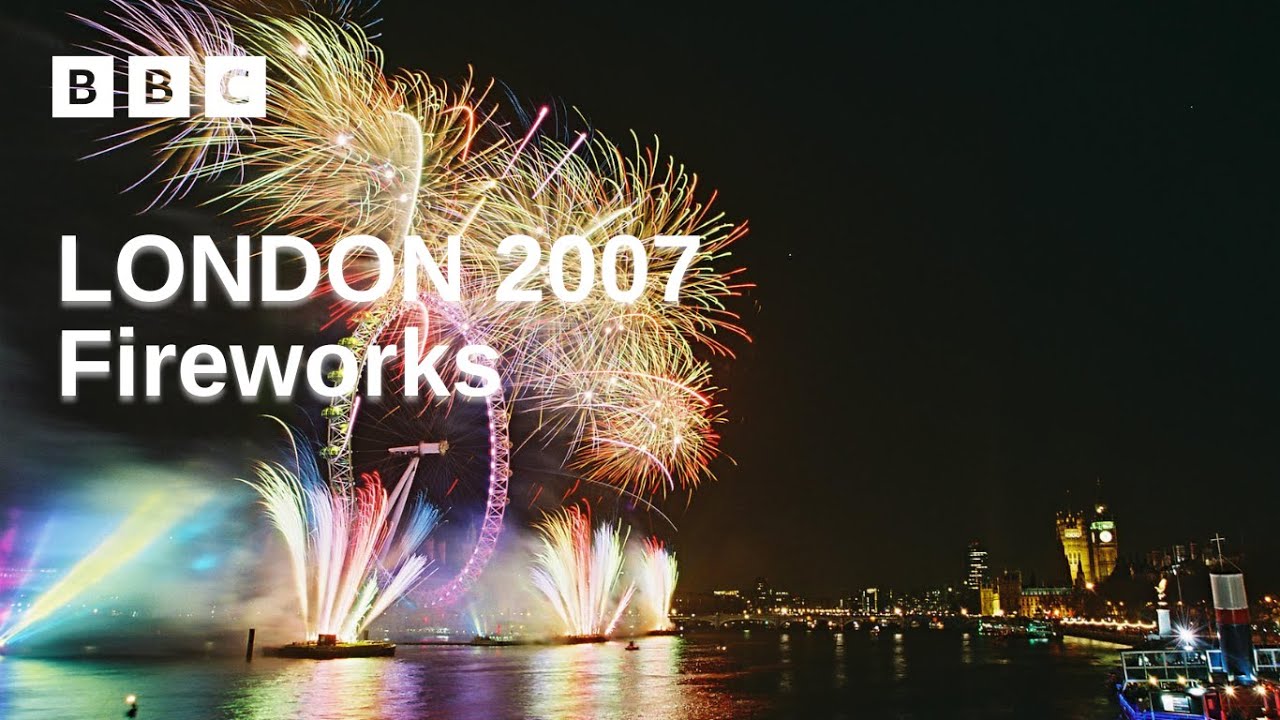 BBC London New Year's Fireworks 2007