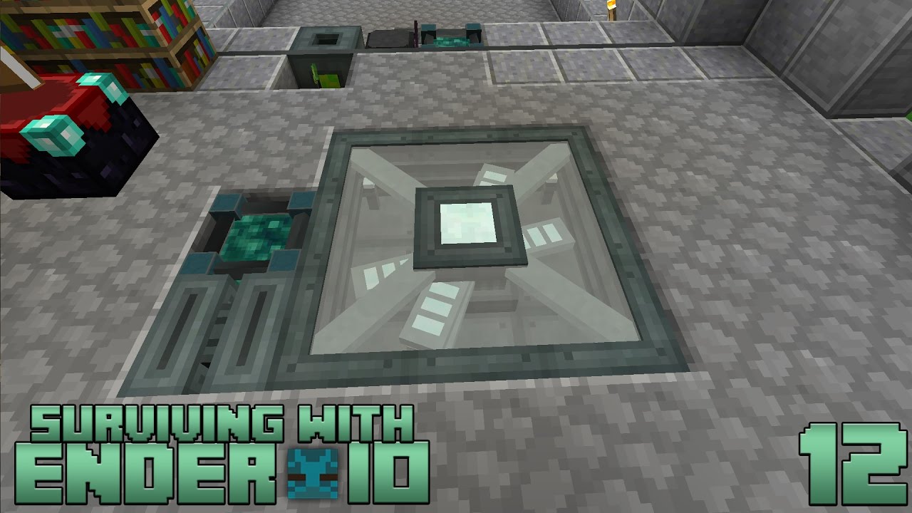 Surviving With Ender Io E12 Telepad Youtube