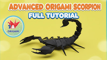 Origami Scorpion | How to make an origami scorpion?