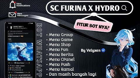 SC BOT WA TERBARU || JAGA GRUB || FITUR LENGKAP || CPANEL || STORE MENU || DAN MASIH BANYAK LAGI