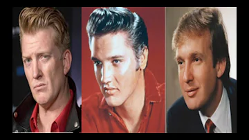 Josh Homme of Queens of the Stone age is Elvis aka Donald Trump!