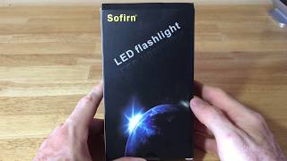 Sofirn SP33 1080 Lumen Flashlight Unboxing and Review with Beam Shots