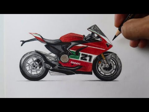 Como desenhar uma moto-quatro kawaii 