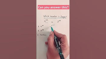 Algebra Hack | Comparing  Exponents | #shorts #ytshorts #maths #algebra #rituonlineclasses #study