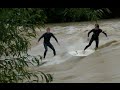 Surfování při povodni