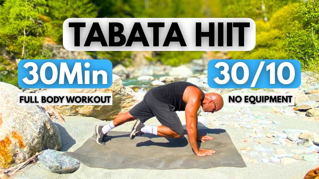 TABATA FULL BODY HIIT 30 MIN / Tabata 30/10 / HIIT WORKOUT