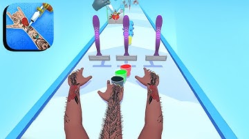 Tattoo Rush ​- All Levels Gameplay Android,ios (Levels 43-44)