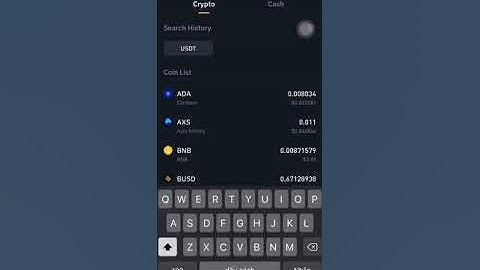Cách chuyển tiền mã hoá trên Binance sang ví của người nhận khác