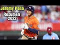 Así Fué El Gran Desempeño De Jeremy Peña En esta Temporada 2022 En MLB