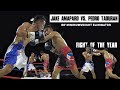 Fight of the year jake amparo vs pedro taduran  ibf mini flyweight eliminator for 1