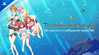 The Quintessential Quintuplets - Five Memories Spent With You - Launch Trailer | PS4 Games