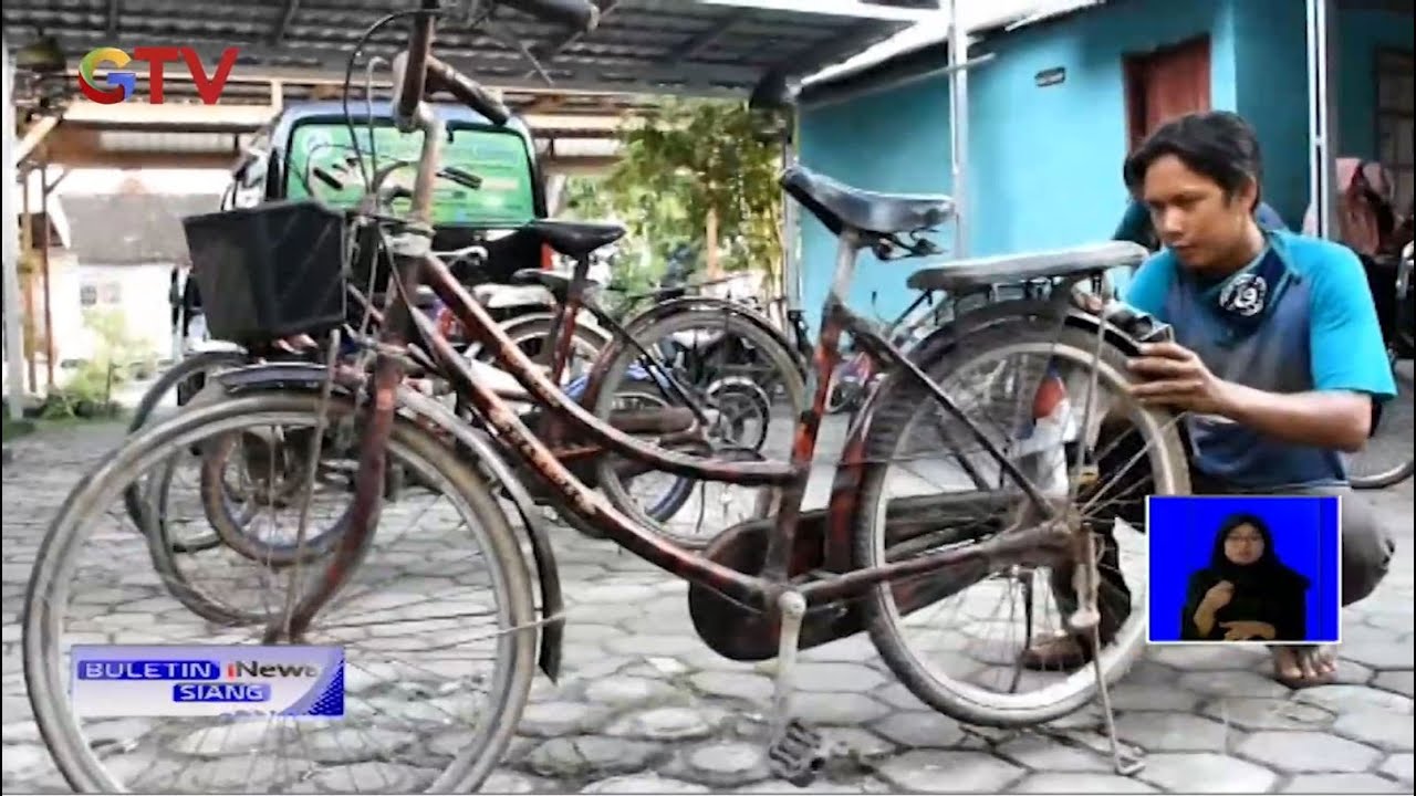 Sebuah Komunitas di Jawa  Tengah  Sedekah Sepeda Bekas  